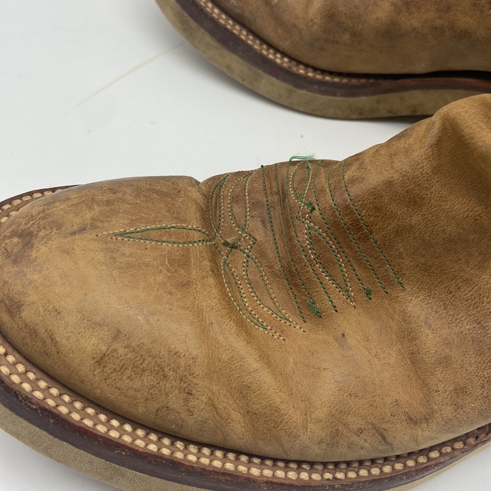 Anderson Bean Distressed Cowboy Boots Size 36/6 - Picture 10 of 17